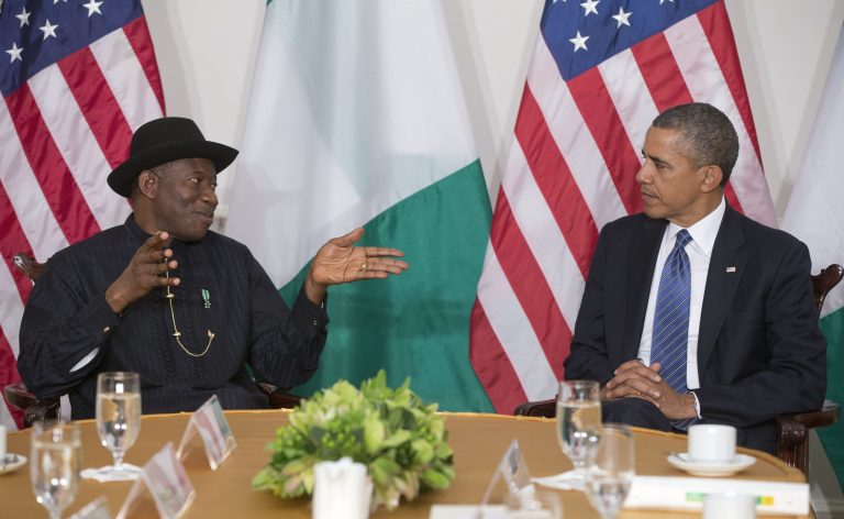 The United States, which gives military aid to Nigeria, has repeatedly raised the issue of alleged abuses with Nigerian officials, including in a meeting between President Obama and President Goodluck Jonathan on the sidelines of the United Nations general assembly earlier this year. (AP File)