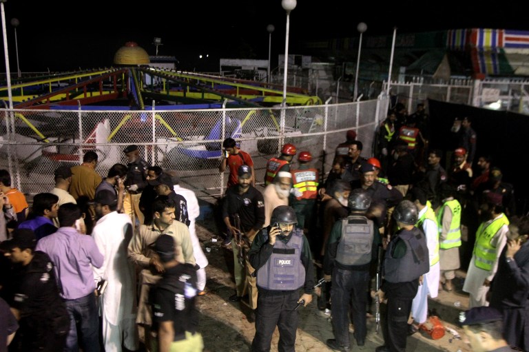 The attack was a suicide bombing in Lahore, and it killed mostly women and children. (AP Photo/K.M. Chuadary)
