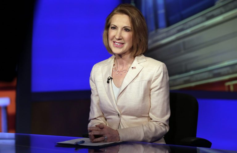 CBS will interview former Hewlett Packard CEO Carly Fiorina.Â (AP Photo/Richard Drew)