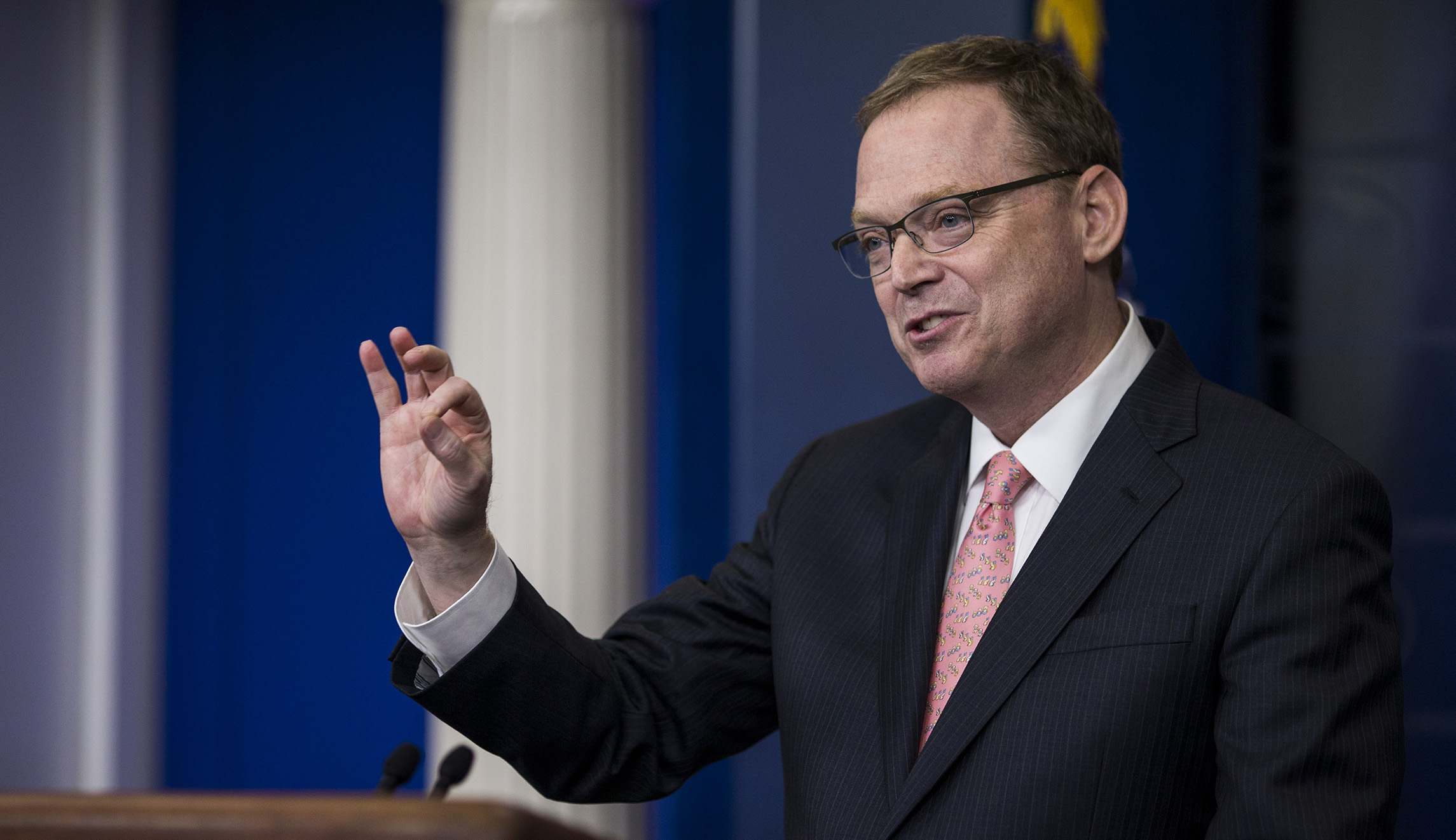 Pro-free trade Trump economist defends tariffs to Capitol Hill Republicans