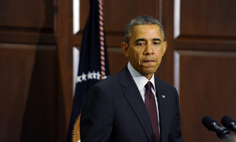 There's one thing Obama doesn't talk about: the growing scandal over medical care for the nation's veterans. (AP Photo)