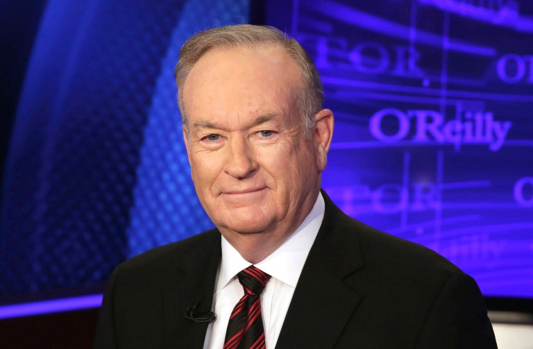 Former Fox News host Bill O'Reilly plans to return with a podcast starting Monday. (AP Photo/Richard Drew, File)