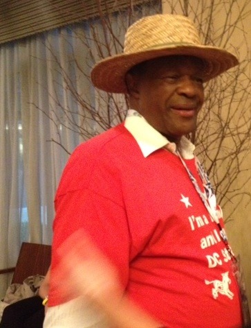 Marion Barry at a barbecue in Charlotte. (Jenny Rogers/Examiner photo)