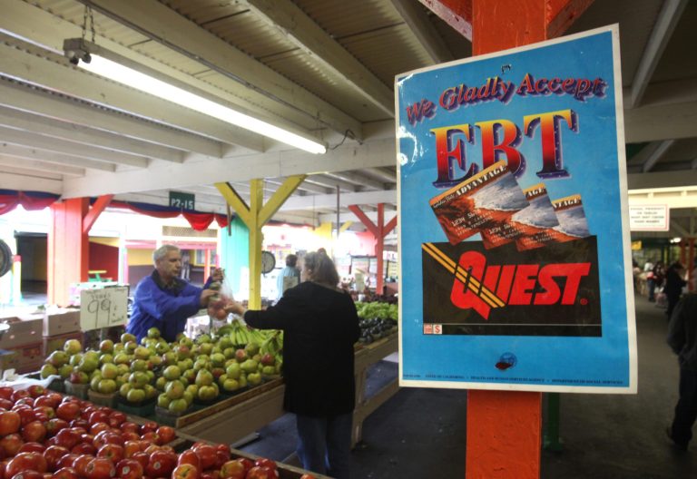 Unprecedented numbers of people have enrolled in the government's Supplemental Nutrition Assistance Program since President Obama took office. (AP Photo/Rich Pedroncelli)