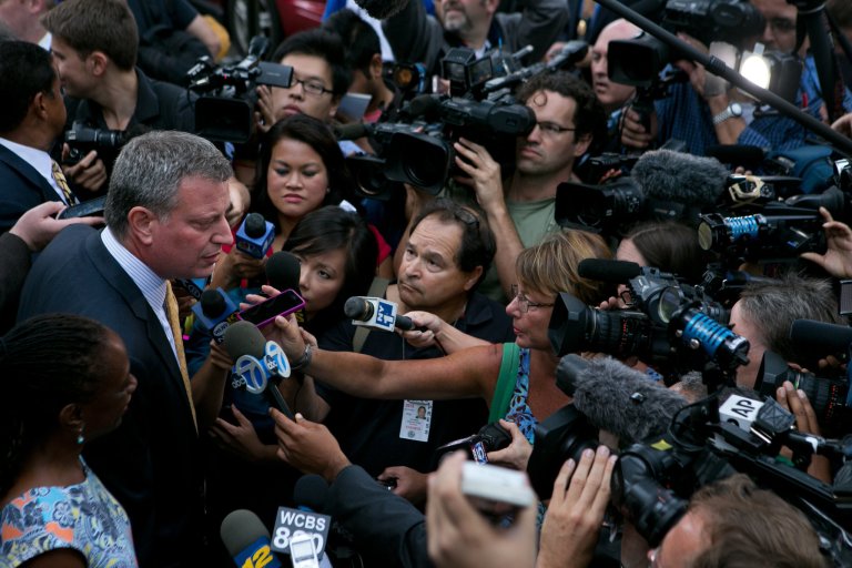 NY Times: Luck and a shrewd strategy fueled de Blasio’s ascension