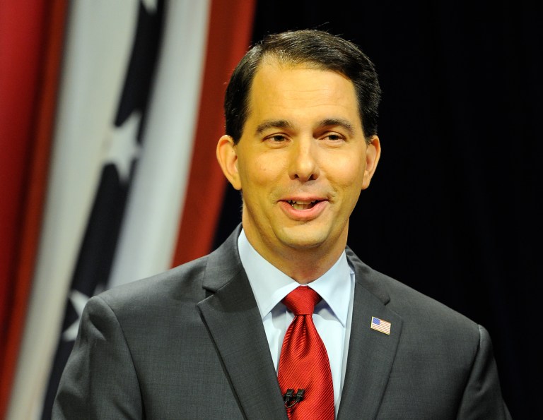 Gov. Scott Walker is set to address the Conservative Political Action Committee in February. (AP Photo)