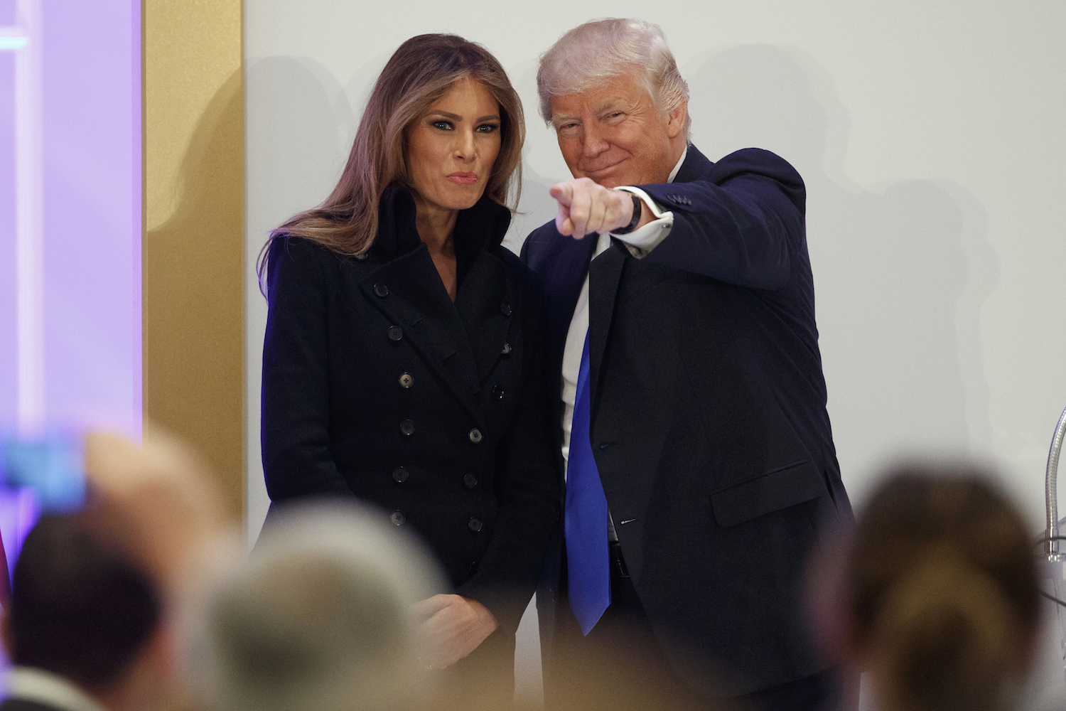 Trump lavishes praise on Republicans at Washington luncheon