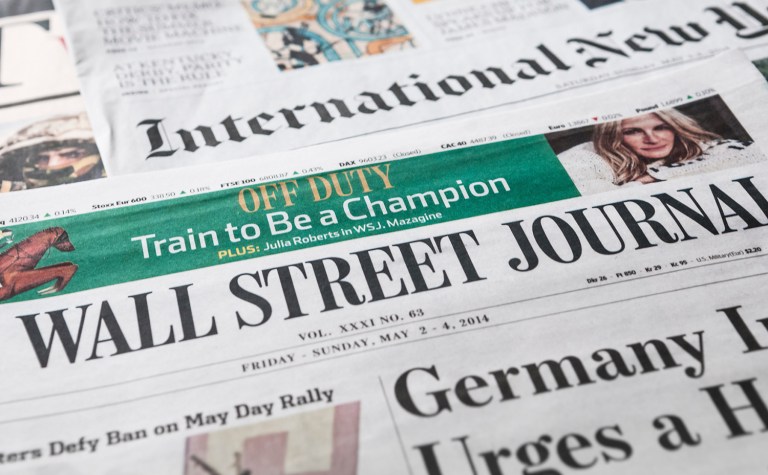 The Wall Street Journal is typically more favorable to Republican candidates who take positions that benefit business and commerce, but the paper has been strongly critical of Trump for his proposals on illegal immigration and international free trade. (iStock photo)