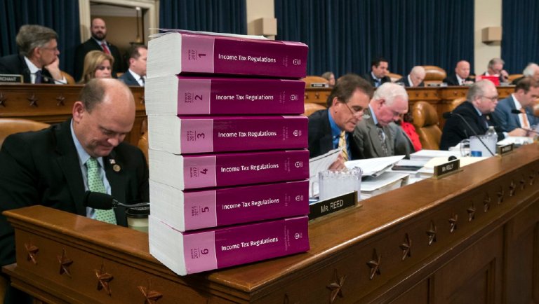 Congress's new tax bill creates a new 20 percent small business deduction. In other words, for a business with $200,000 a year in annual earnings, $40,000 would be completely tax free. (AP Photo/J. Scott Applewhite)