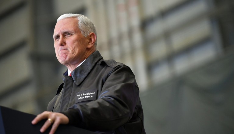 Mike Pence made several foreign trips in 2017, often traveling weeks ahead of the president to begin bilateral talks and establish a relationship with foreign leaders. (Mandel Ngan/Pool via AP)