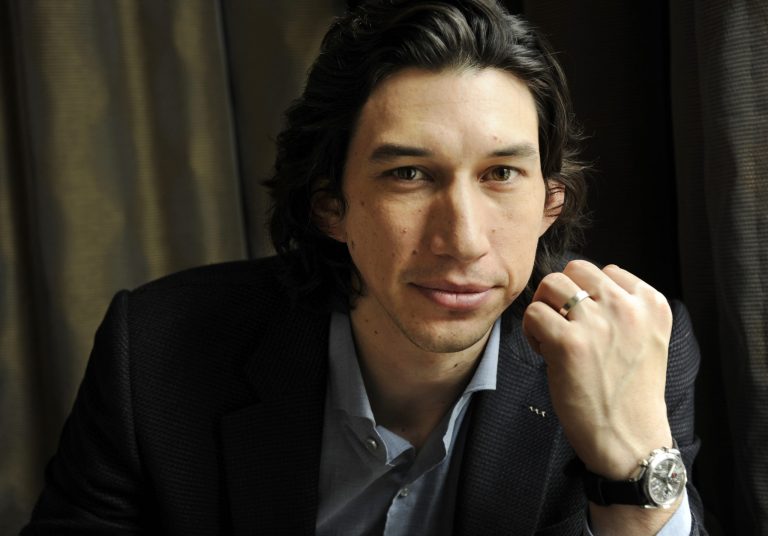 In this Sept. 6, 2014 photo, actor Adam Driver poses for a portrait at the Shangri-La Hotel during the 2014 Toronto International Film Festival in Toronto. Driver has roles in two films, 
