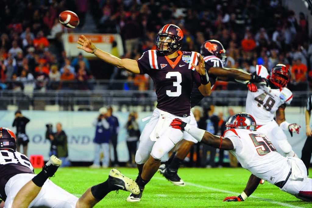 Va. Tech edges Rutgers in OT in Russell Bowl