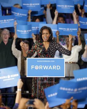 Michelle Obama attacks Romney for threatening Sesame Street