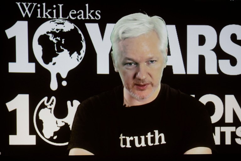WikiLeaks said that Julian Assange's Internet access has been cut by an unidentified state actor. (AP Photo/Markus Schreiber, File)