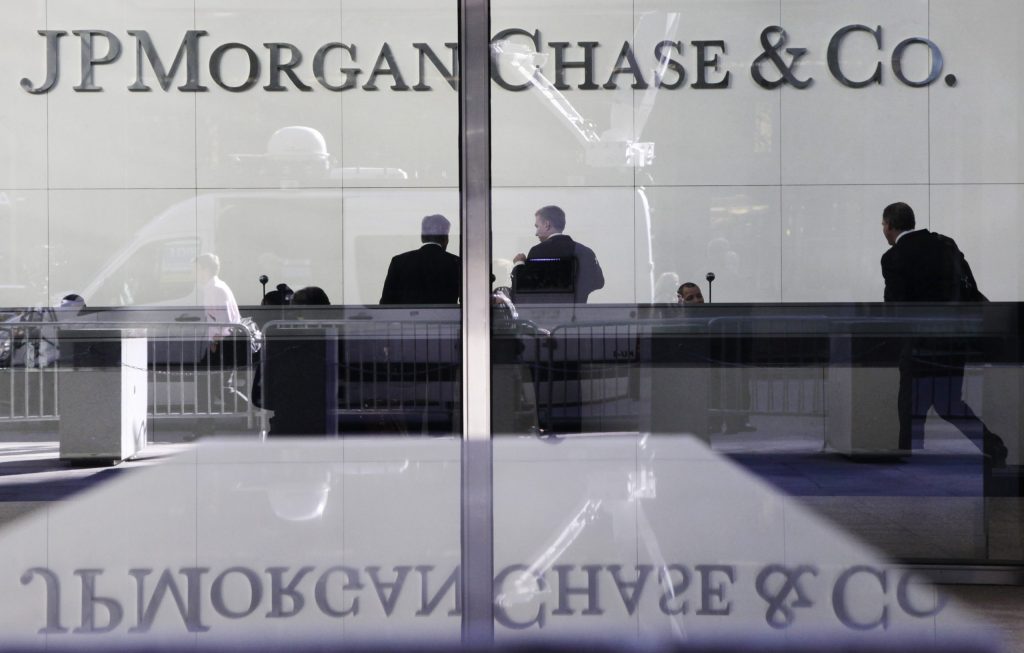 JPMorgan’s first-quarter profit falls 20 percent