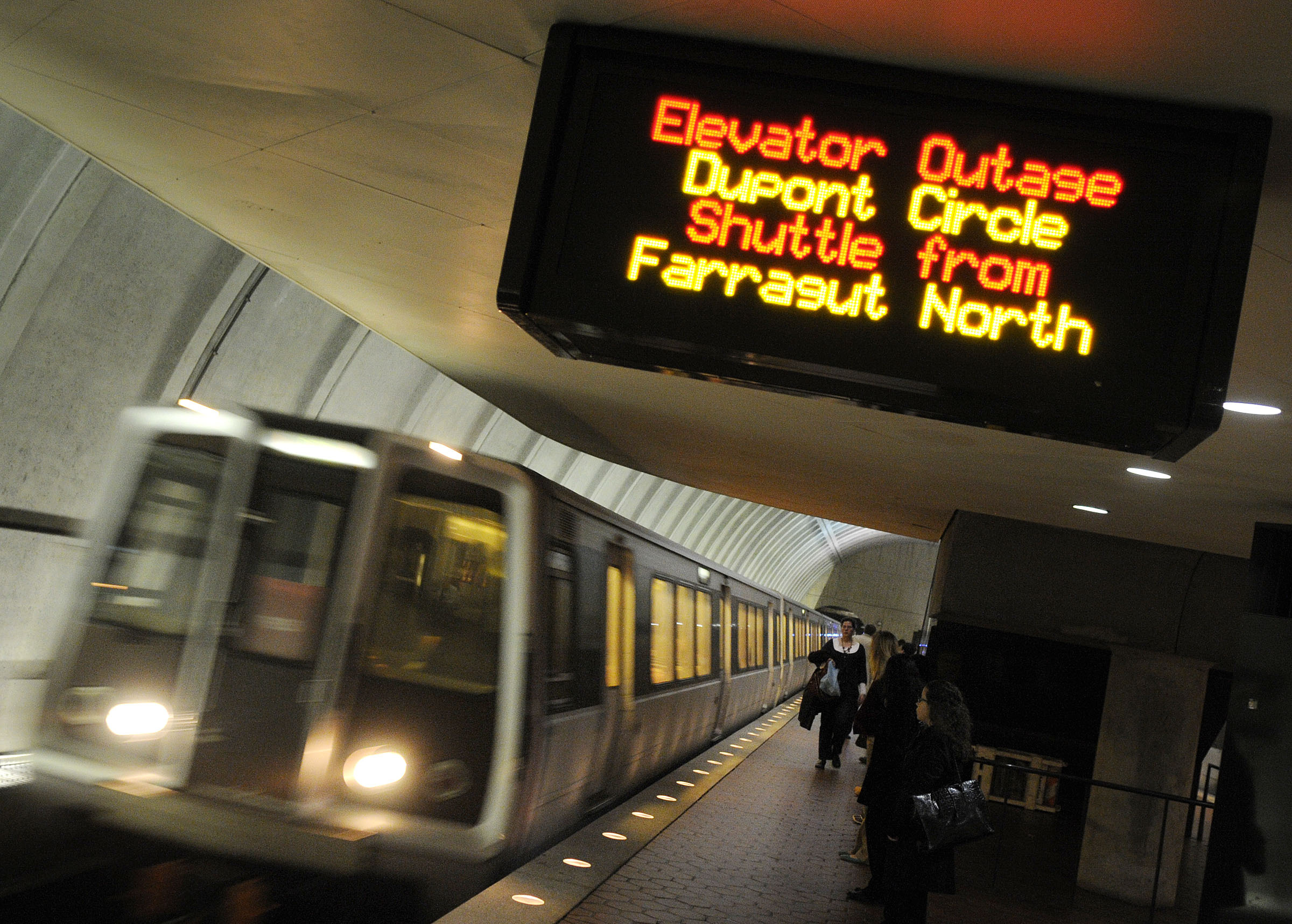 Disabled riders especially feel pain of elevator outages