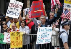 Liberal hits protesters for ‘mass attempt’ to silence Trump