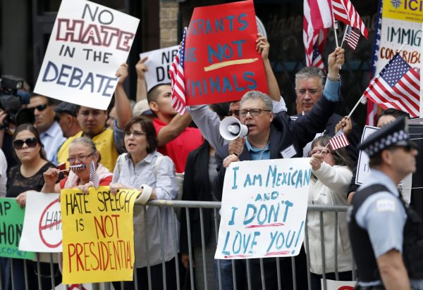 Liberal hits protesters for ‘mass attempt’ to silence Trump