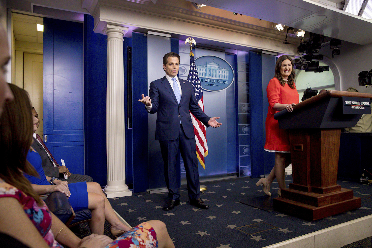 Anthony Scaramucci signals new direction for White House press shop
