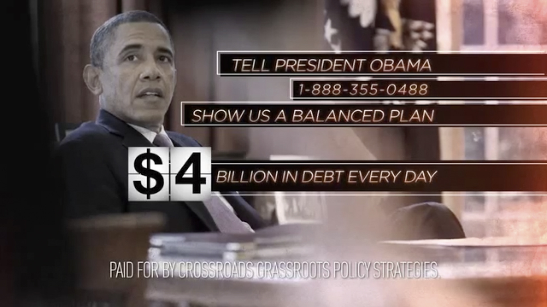 Fiscal cliff ads pick up where campaign stopped