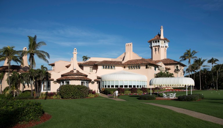 According to multiple reports, President Trump is not expected to attend his one-year anniversary gala at Mar-a-Lago in Palm Beach, Florida, which will double as a fundraiser, as was originally planned. (AP Photo/Carolyn Kaster)