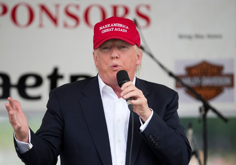 Sixty-five percent of voters say Trump is dishonest, compared with 59 percent of voters saying Clinton is dishonest. (AP Photo/Manuel Balce Ceneta)