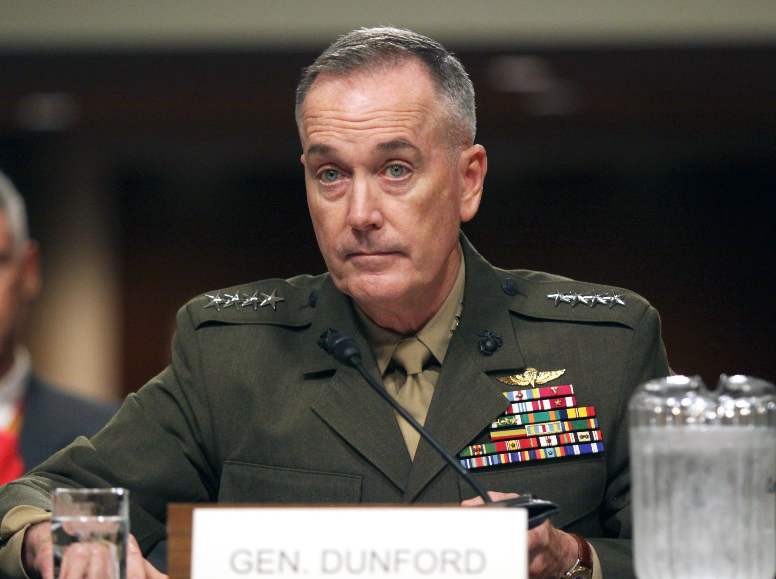 Gen. Joseph Dunford promoted to Marine Corps commandant