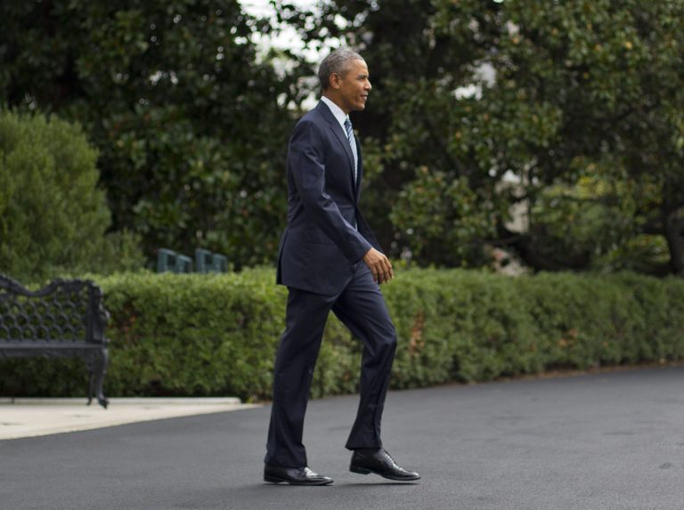 The episode will try to call attention to claims about the impact of climate change on the area while giving President Obama a crash-course in survival skills. (AP Photo)Â 