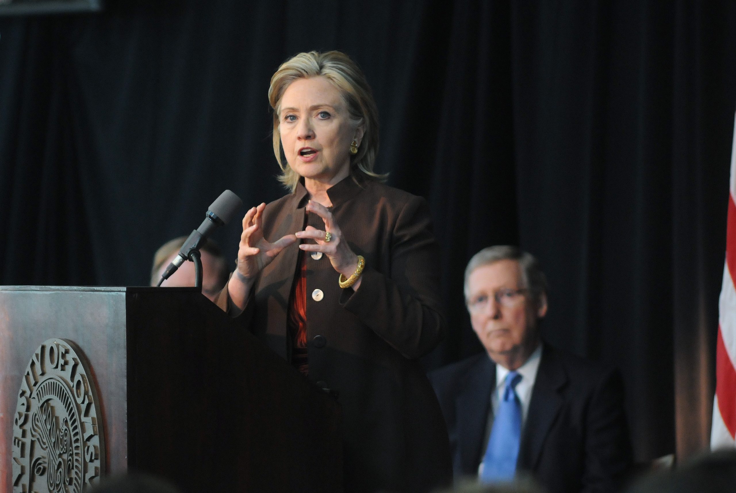 Mitch McConnell, Hillary Clinton argue about the ‘gender card’