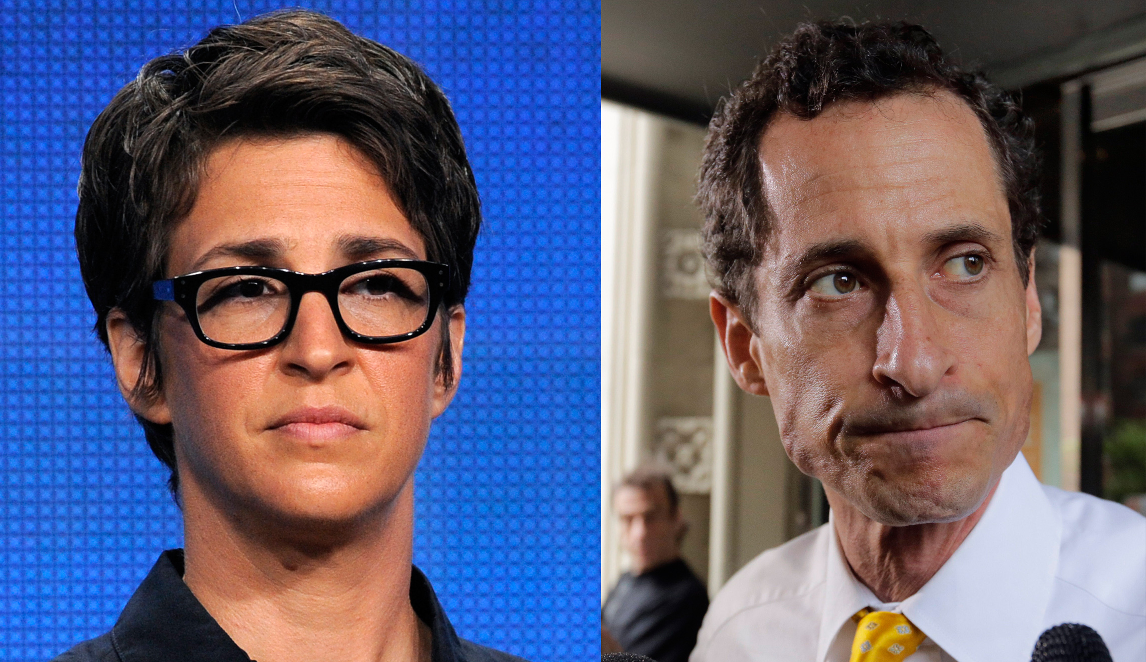 Watch Rachel Maddow try to defend Anthony Weiner’s claim he was hacked back in 2011
