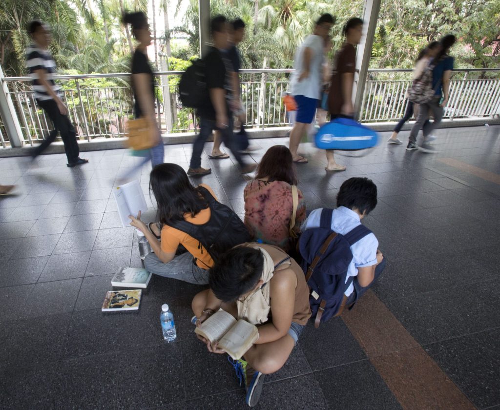 In junta-ruled Thailand, reading is now resistance