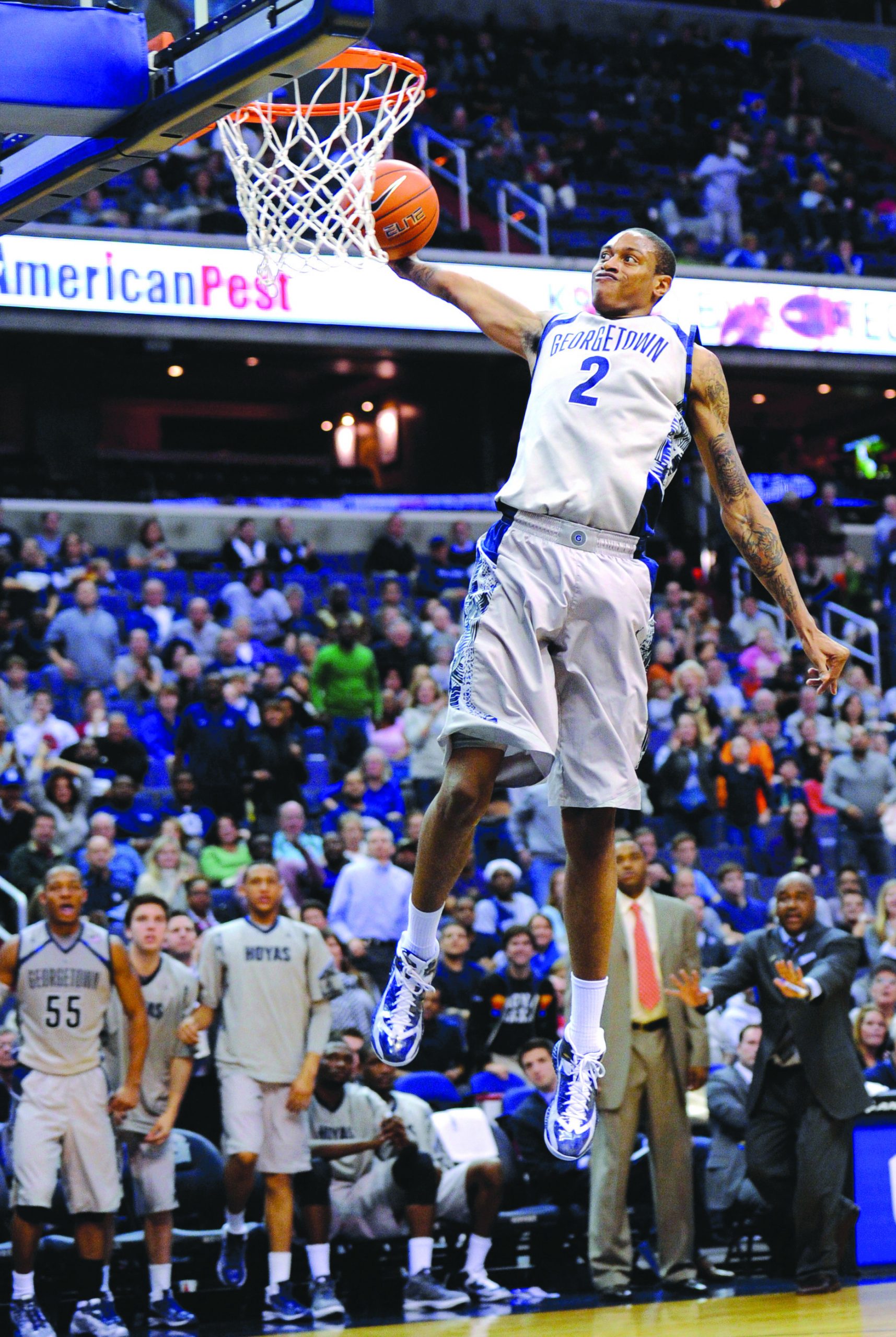 Georgetown’s Whittington remains suspended