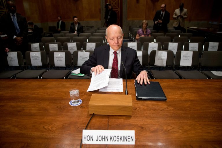 IRS Commissioner John Koskinen will testify at aÂ Senate Finance Committee hearing next Tuesday, June 2, to examine how criminals were able to steal the data of 100,000 taxpayers directly from the IRS' website. (AP Photo)
