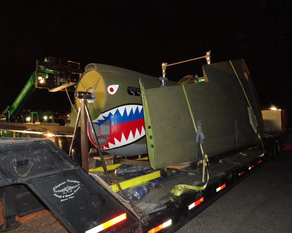Restored fighter plane salutes Flying Tigers