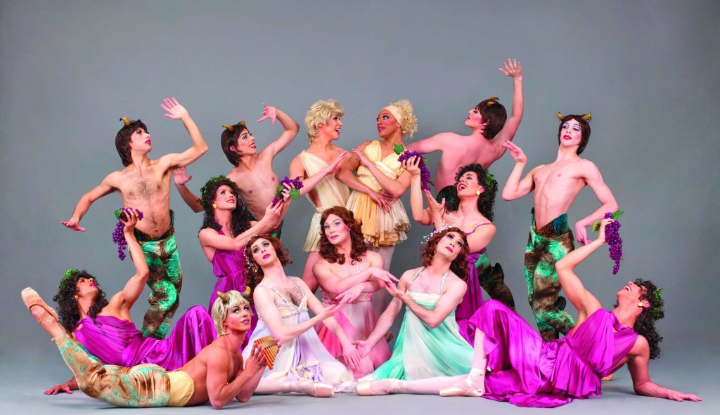 Danseurs in tutus and tights