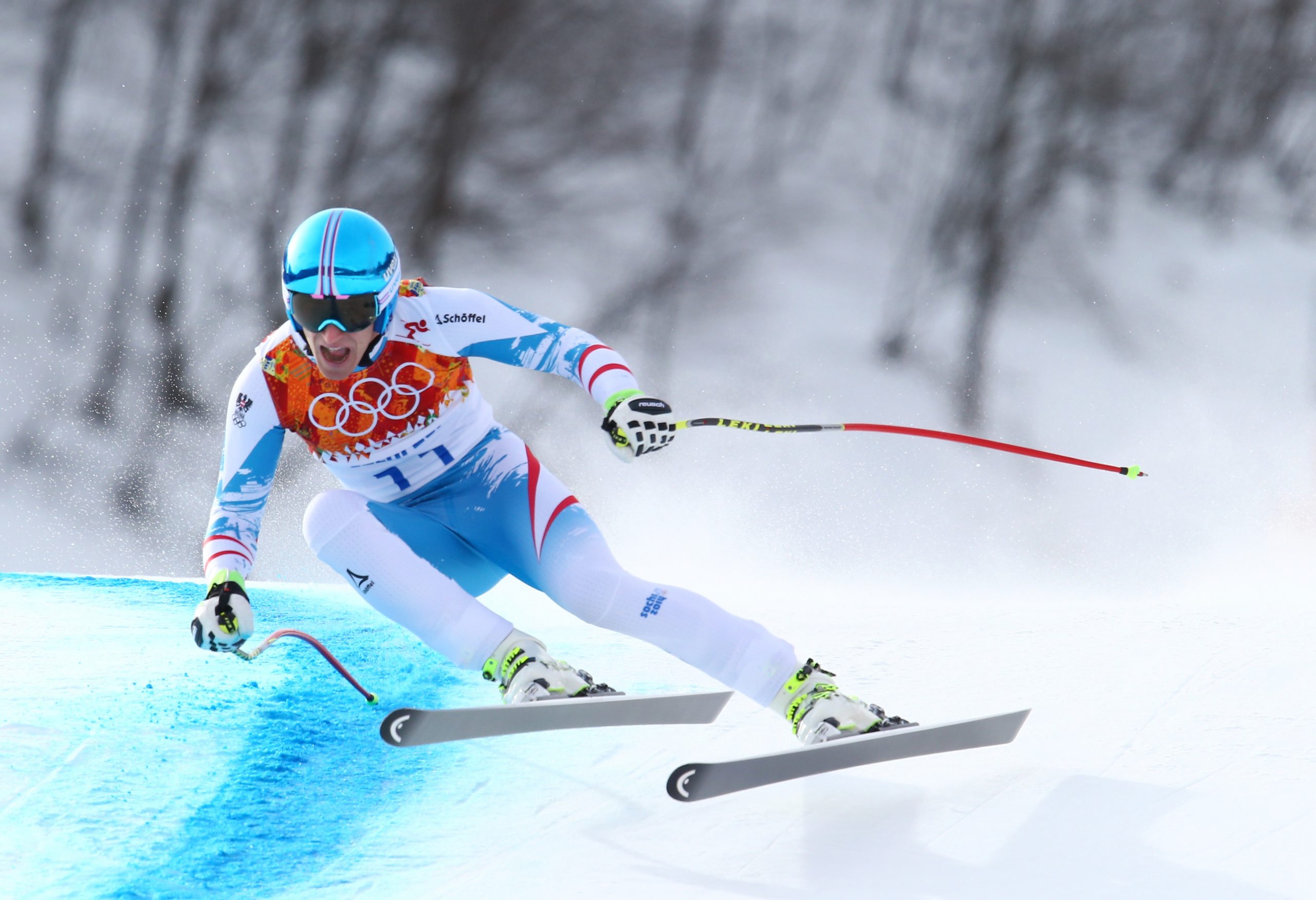 Mayer beats Miller, Svindal in Olympic downhill