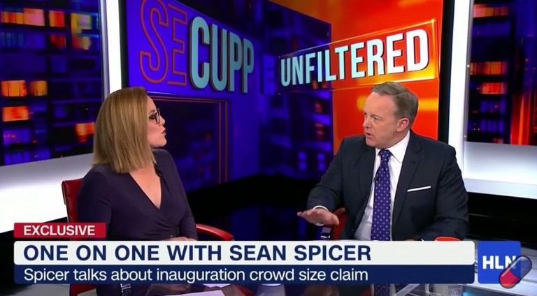 Ratings machine Sean Spicer does it again, boosts CNN’s HLN