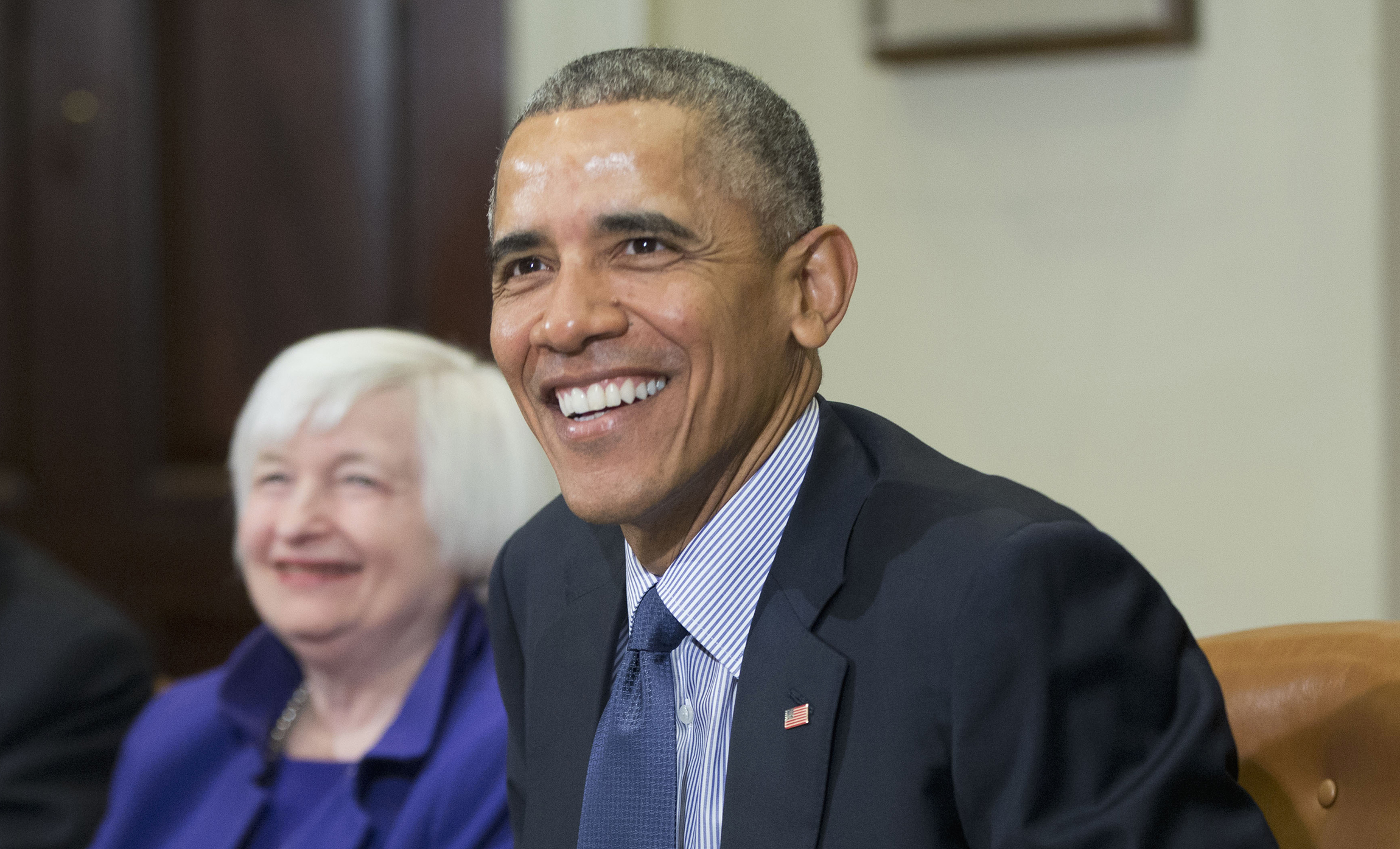 Obama ‘pleased’ with Yellen’s Fed leadership