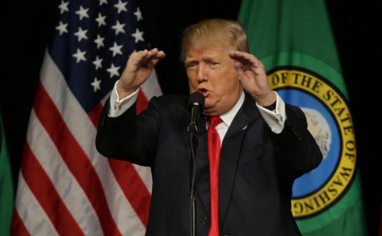 Donald Trump, who suffered a landslide loss to Texas Sen. Ted Cruz in Utah's Republican primary back in March, has also opened up an edge over Vermont Sen. Bernie Sanders. (AP Photo)
