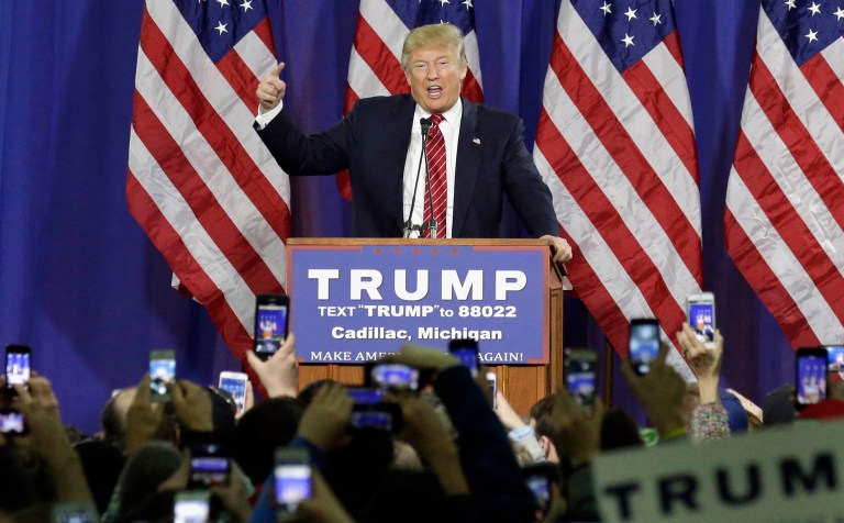 Whatever you think of Donald Trump, his presidential campaign has forced American elites, both liberal and conservative, to confront the growing class divide that is fracturing this nation. (AP Photo/Nam Y. Huh, File)