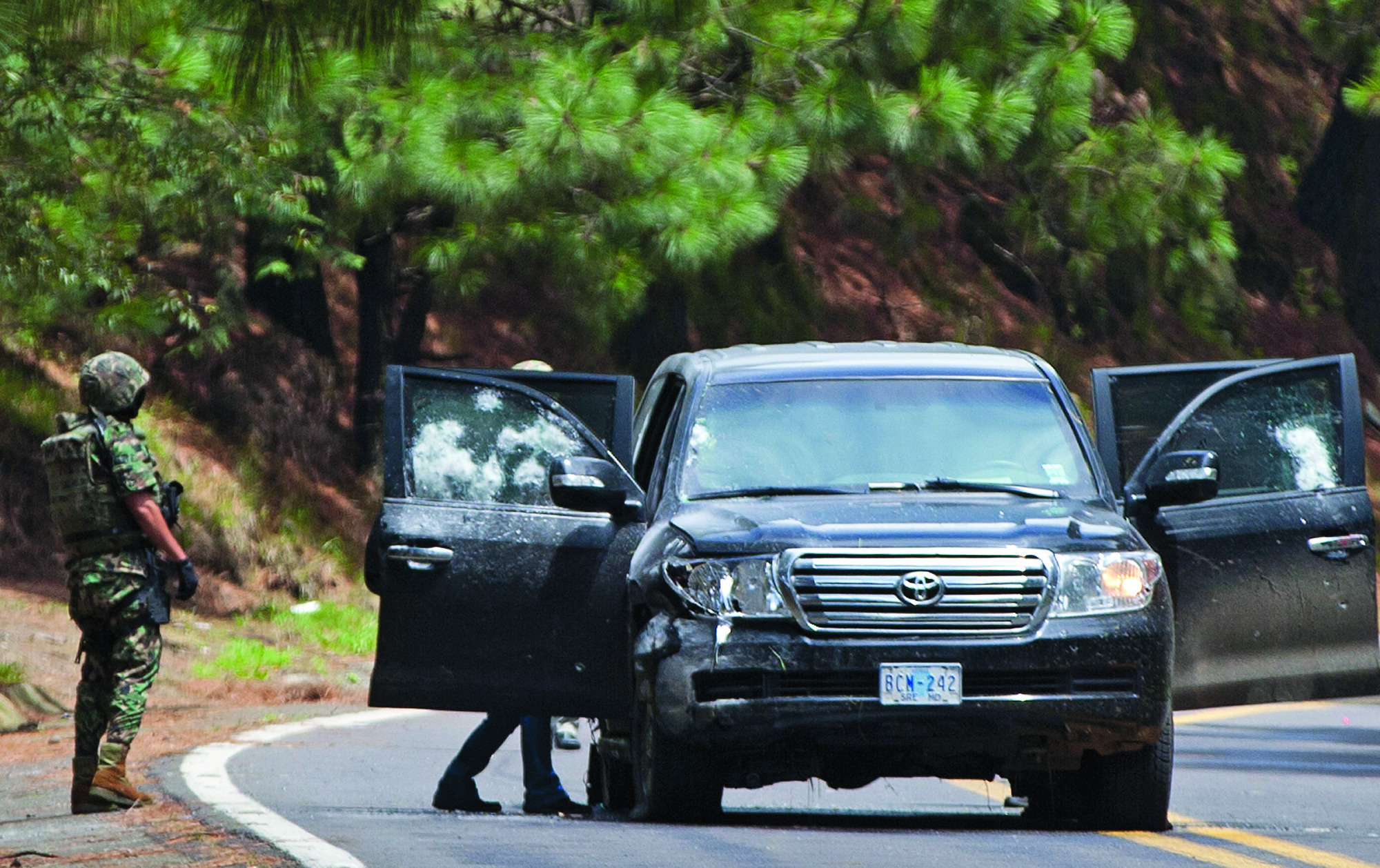 Mexico focus on police commanders in CIA shooting