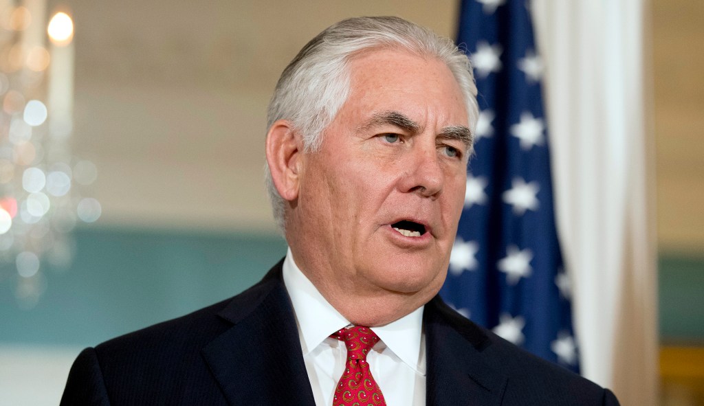 Rex Tillerson: US, India must protect ‘international order’ from Chinese threats
