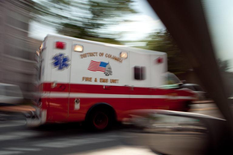 An internal investigation has found that three D.C. ambulances were improperly placed out of service when Prince George's authorities transported an injured D.C. police officer to the hospital. (Examiner file photo)