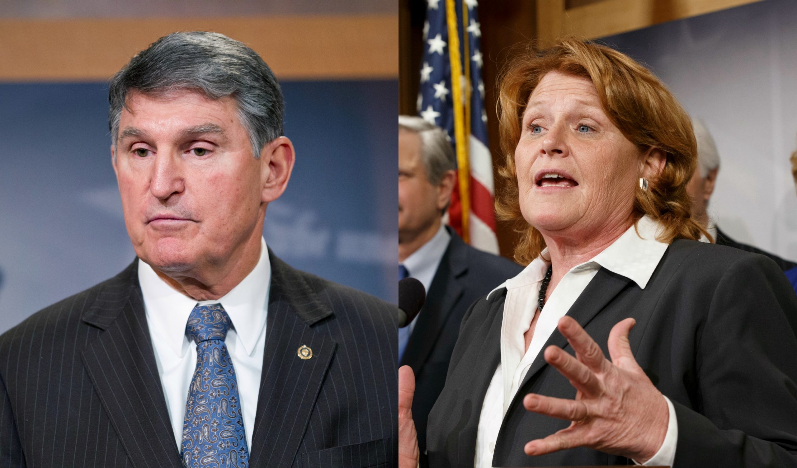 Manchin, Heitkamp say Trump pick should get up-or-down vote