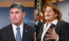 Manchin, Heitkamp say Trump pick should get up-or-down vote