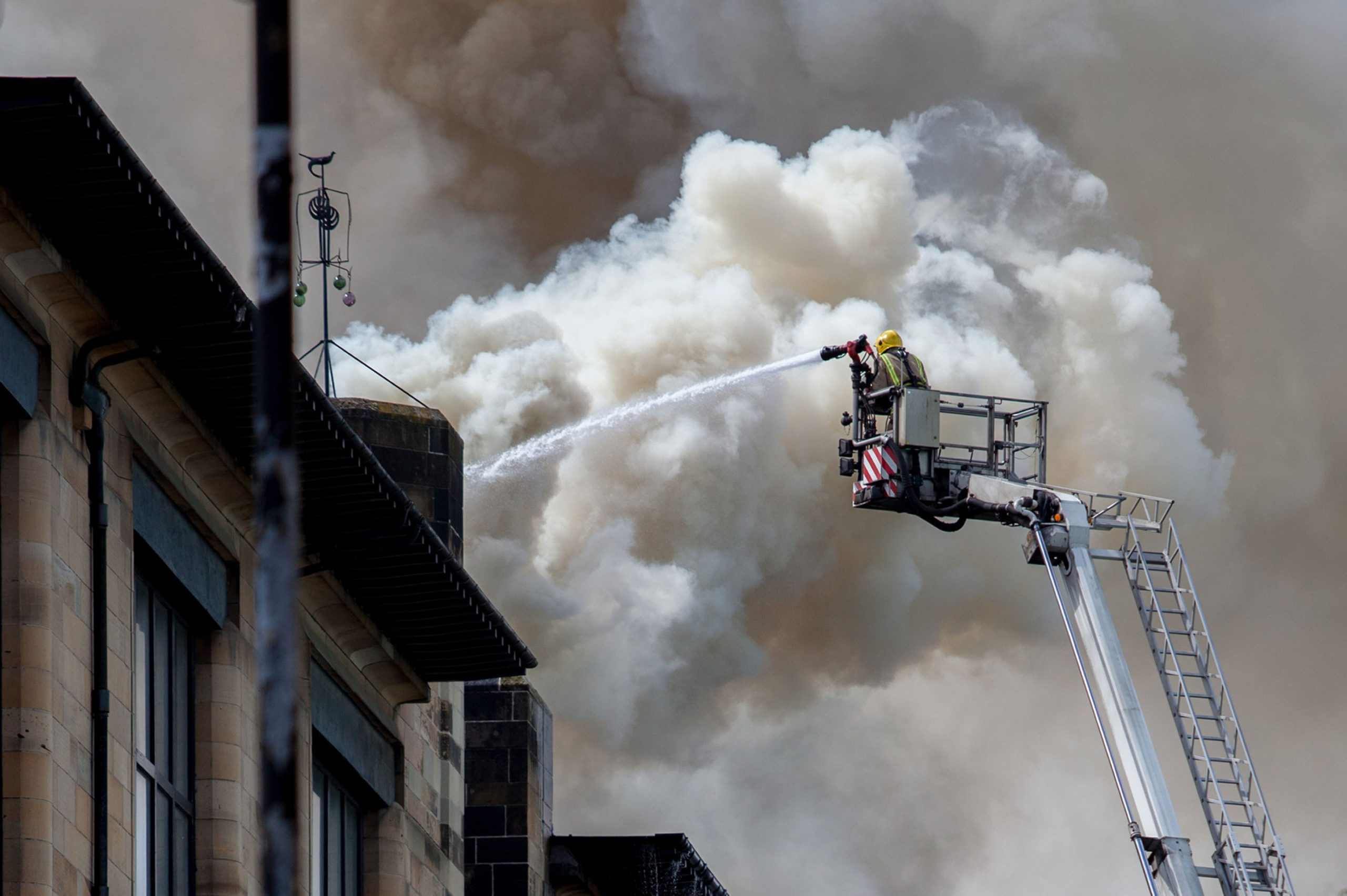 Fire ravages landmark Glasgow School of Art