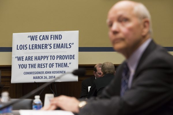 Federal judge orders IRS to swear that it can’t recover Lois Lerner’s lost emails