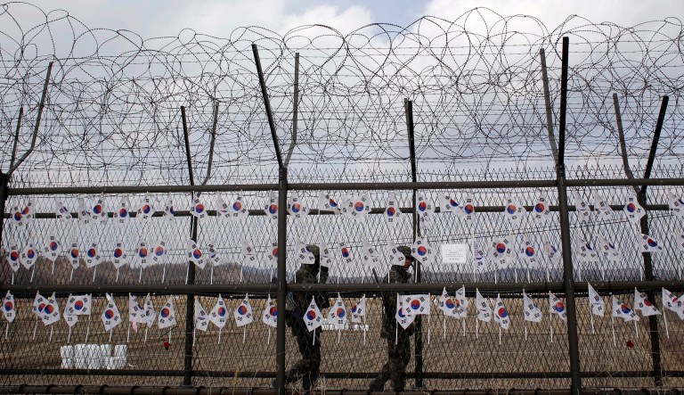 South Korea is pretty sure it has identified the mysterious flying object originating from North Korea that it fired warning shots at on Tuesday. (AP Photo/Lee Jin-man)