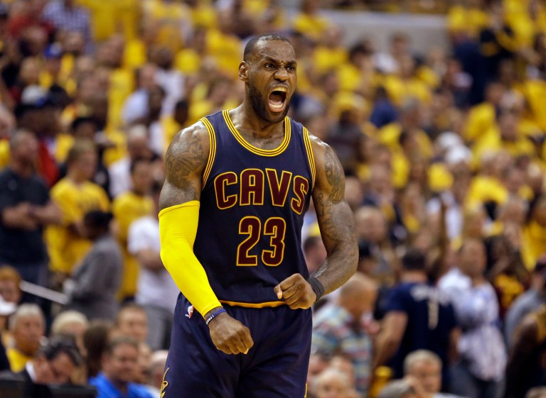 Attendance at Cavaliers games during the previous seasons had averaged 3,000-4,000 fewer people per game, but from Oct. 30, 2014 onward, the Cavs would play, without fail, to sell-out crowds. (AP Photo/Michael Conroy)