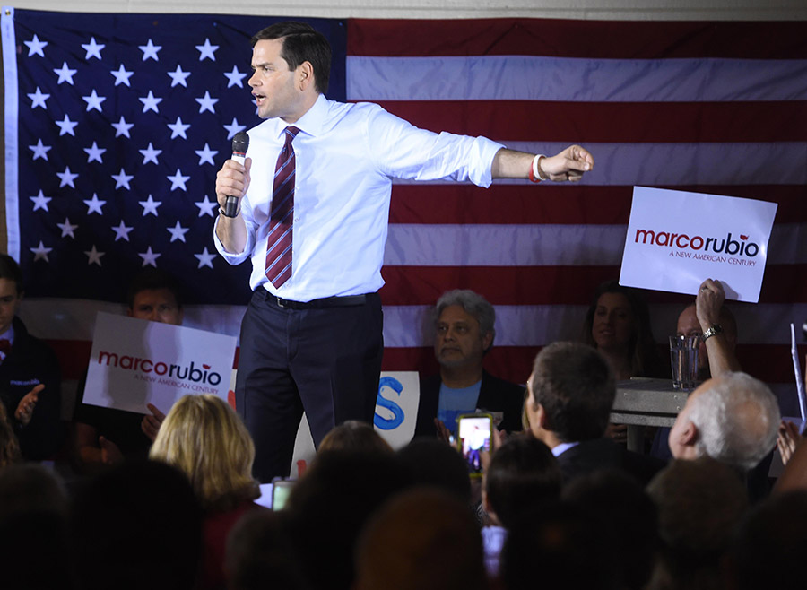 Rubio fears someone could die from escalating campaign violence